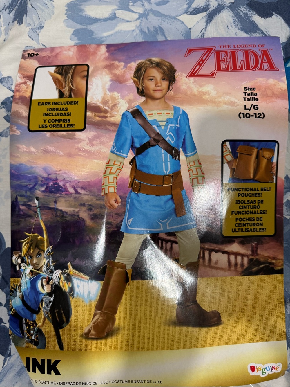 The Legend of Zelda Link Kids Tunic Costume - size 10-12